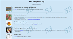 Desktop Screenshot of fiftythree.org